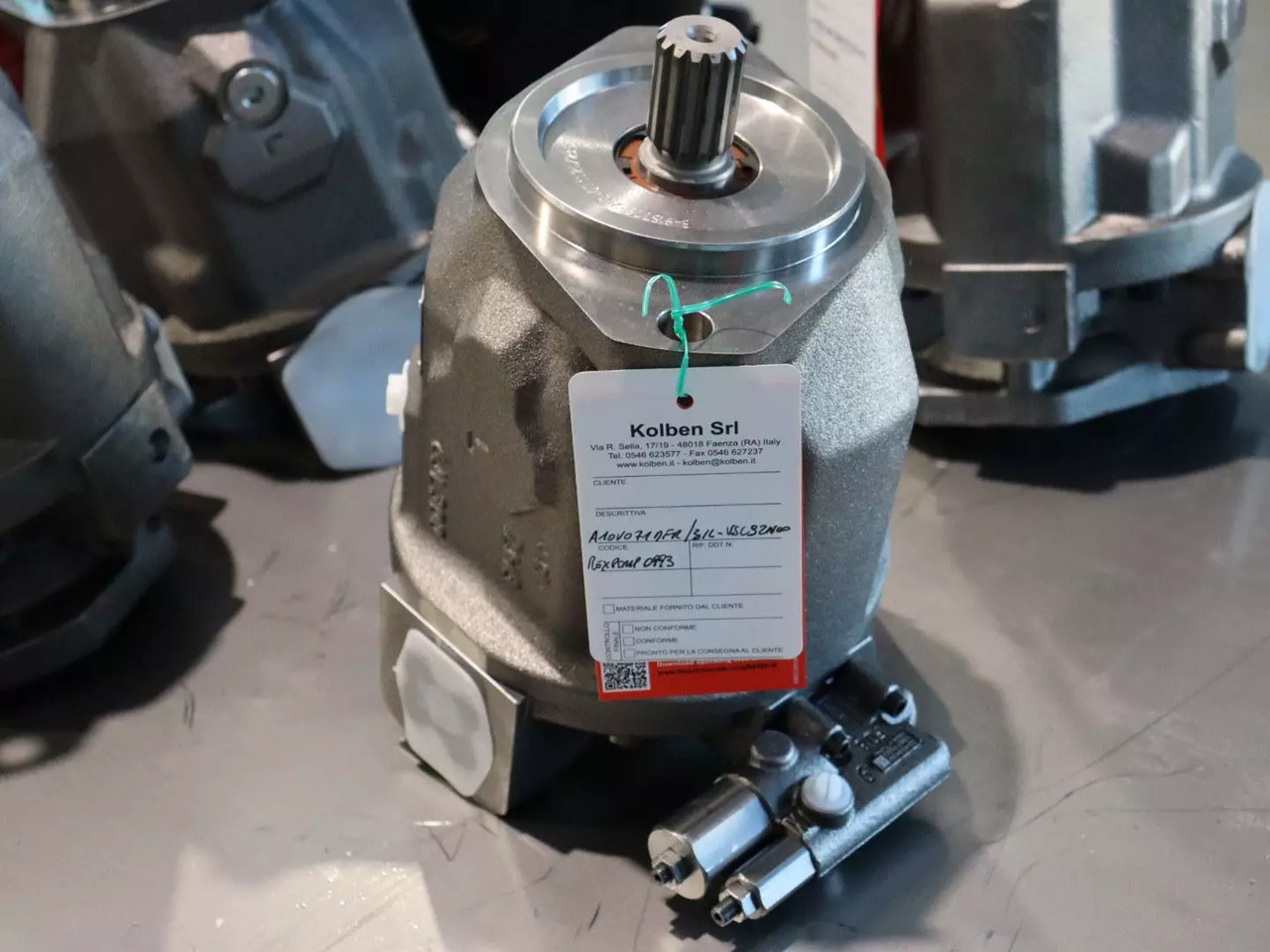 REXROTH A10VO71DFR/31L-VSC92N00 - Hüdrauliline pump - Ehitusmasinad: pilt 3 REXROTH A10VO71DFR/31L-VSC92N00 - Hüdrauliline pump - Ehitusmasinad: pilt 3