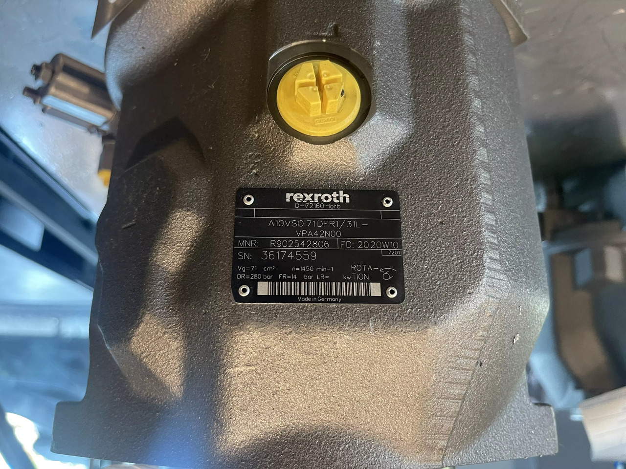 REXROTH A10VSO71DFR1/31L-VPA42N00 - Hüdrauliline pump - Materjali käitlemise seade: pilt 4 REXROTH A10VSO71DFR1/31L-VPA42N00 - Hüdrauliline pump - Materjali käitlemise seade: pilt 4