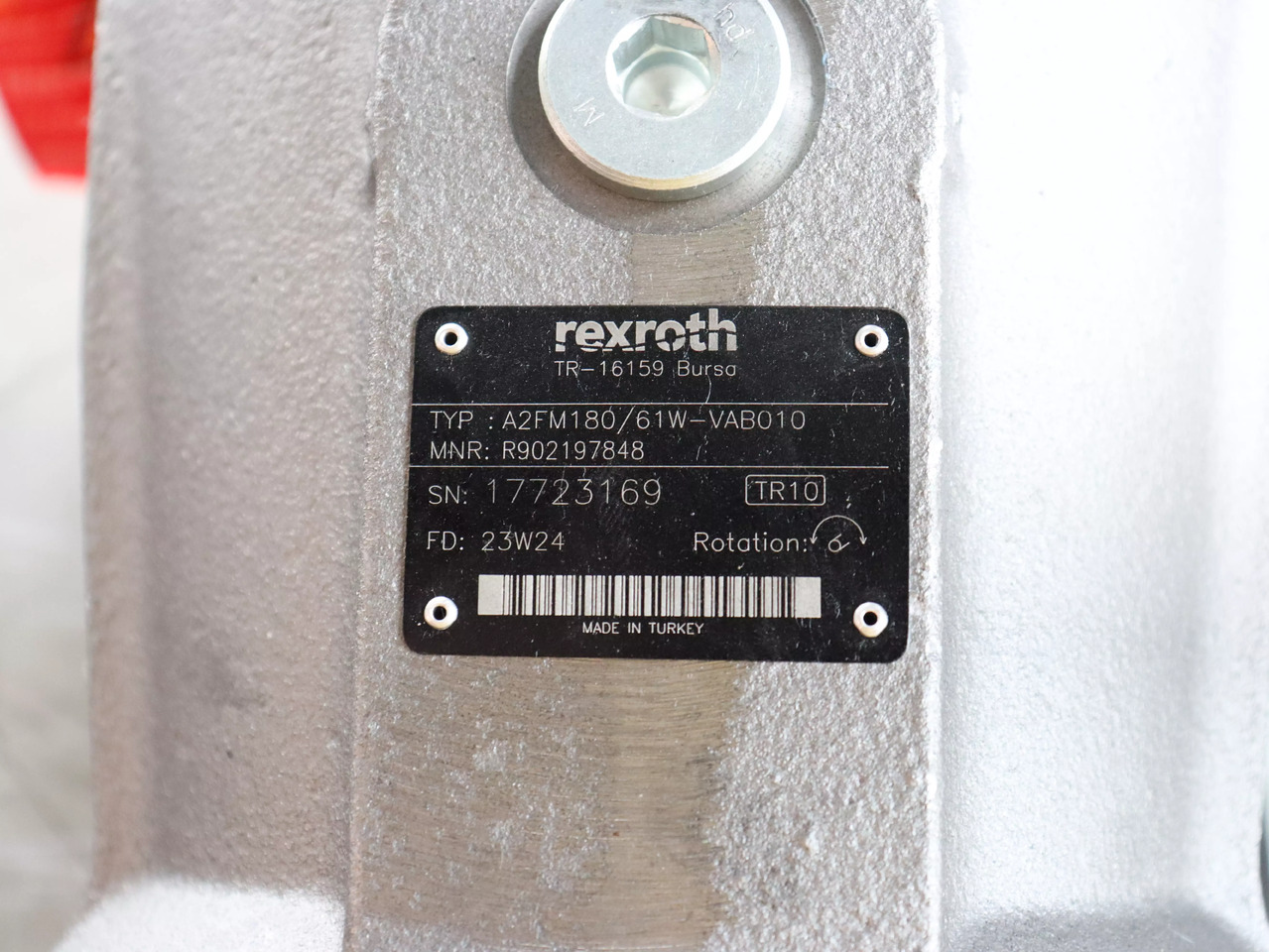 REXROTH A2FM180/61W-VAB010 - Hüdrauliline mootor - Materjali käitlemise seade: pilt 4 REXROTH A2FM180/61W-VAB010 - Hüdrauliline mootor - Materjali käitlemise seade: pilt 4