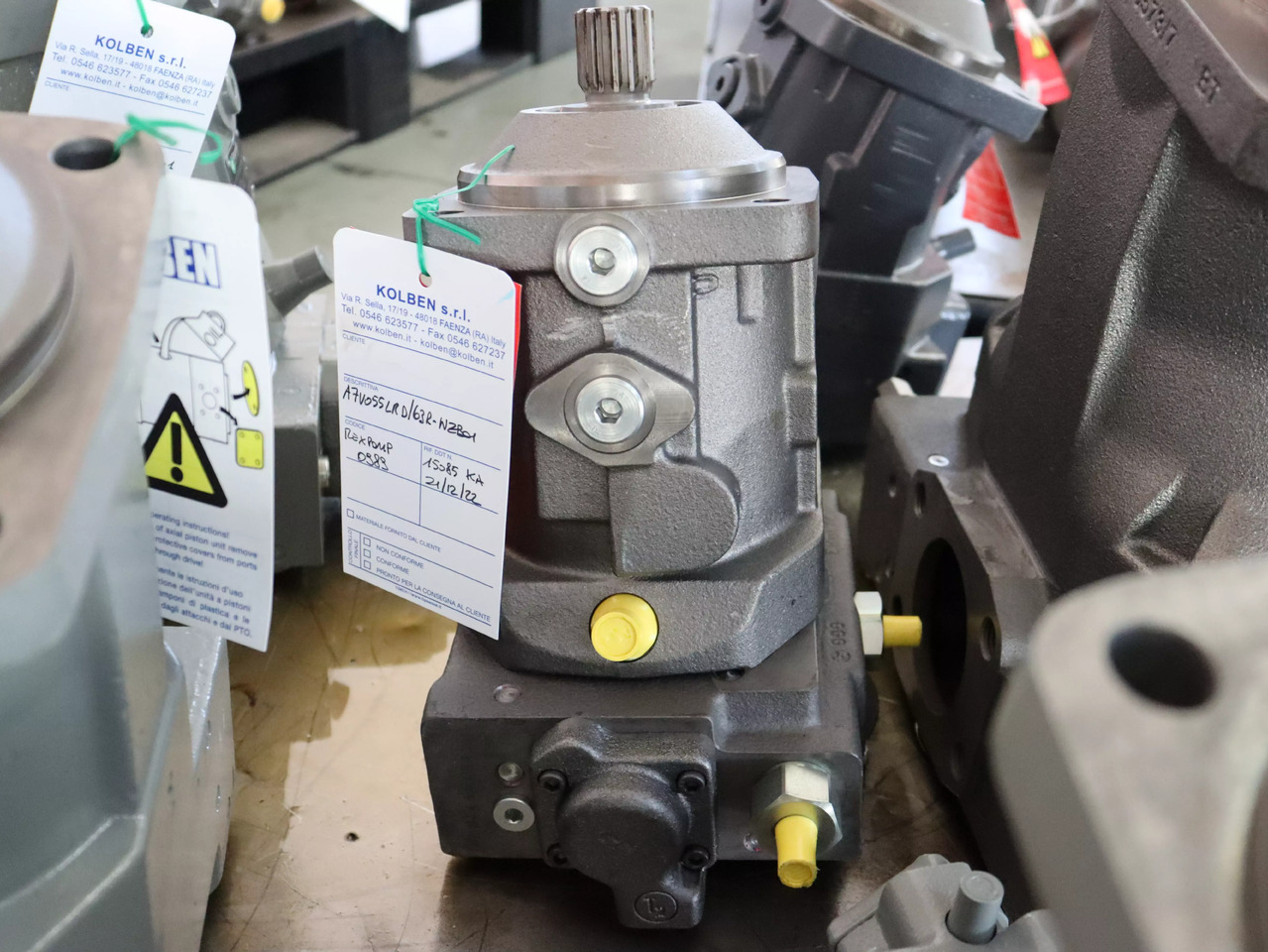 REXROTH A7VO55LRD/63R-NZB01 - Hüdrauliline pump - Ehitusmasinad: pilt 2 REXROTH A7VO55LRD/63R-NZB01 - Hüdrauliline pump - Ehitusmasinad: pilt 2