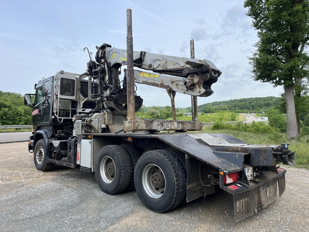 SCANIA R 580 CB6x4EHZ - Kabiinišassiiga veoauto: pilt 3 SCANIA R 580 CB6x4EHZ - Kabiinišassiiga veoauto: pilt 3