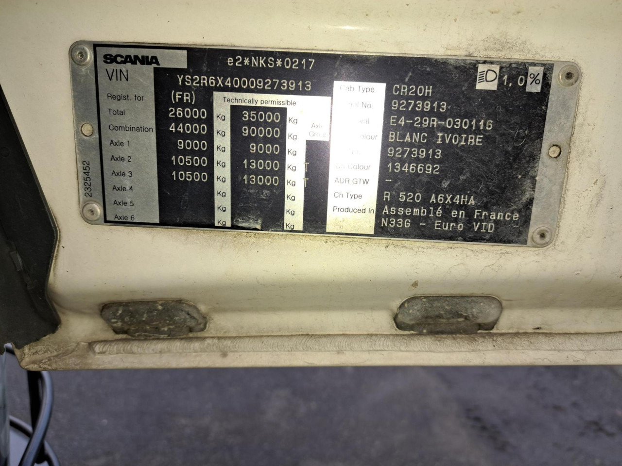 SCANIA SCANIA R520 XT - Sadulveok: pilt 4 SCANIA SCANIA R520 XT - Sadulveok: pilt 4