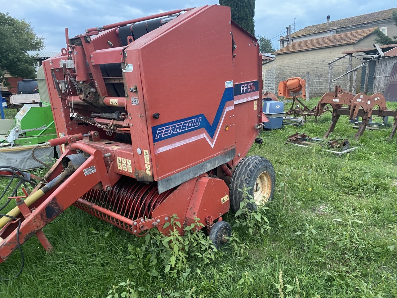 FERABOLI FF55H - Heinapress, ümmargune: pilt 1 FERABOLI FF55H - Heinapress, ümmargune: pilt 1