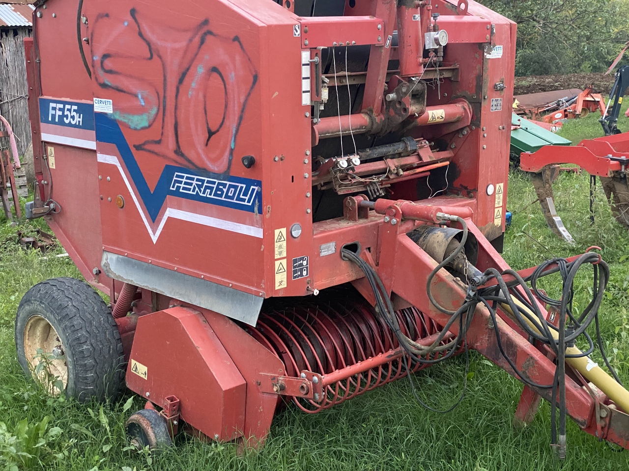 FERABOLI FF55H - Heinapress, ümmargune: pilt 3 FERABOLI FF55H - Heinapress, ümmargune: pilt 3