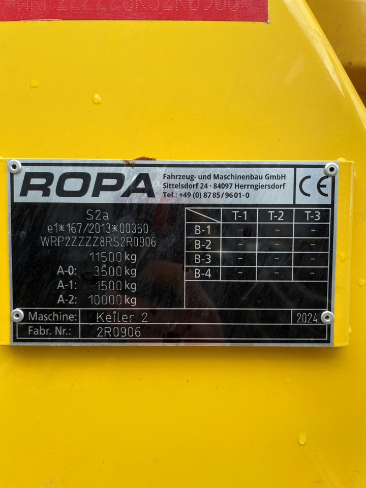 ROPA Keiler 2 4 TG RK 22 - Saagikoristusmasin: pilt 3 ROPA Keiler 2 4 TG RK 22 - Saagikoristusmasin: pilt 3