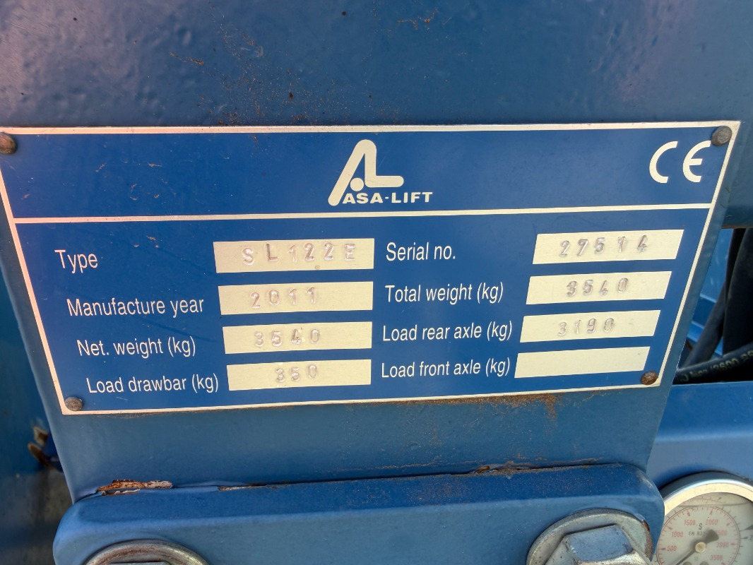 ASA-Lift SL-122 ES - Maaharimisseadmed: pilt 2 ASA-Lift SL-122 ES - Maaharimisseadmed: pilt 2