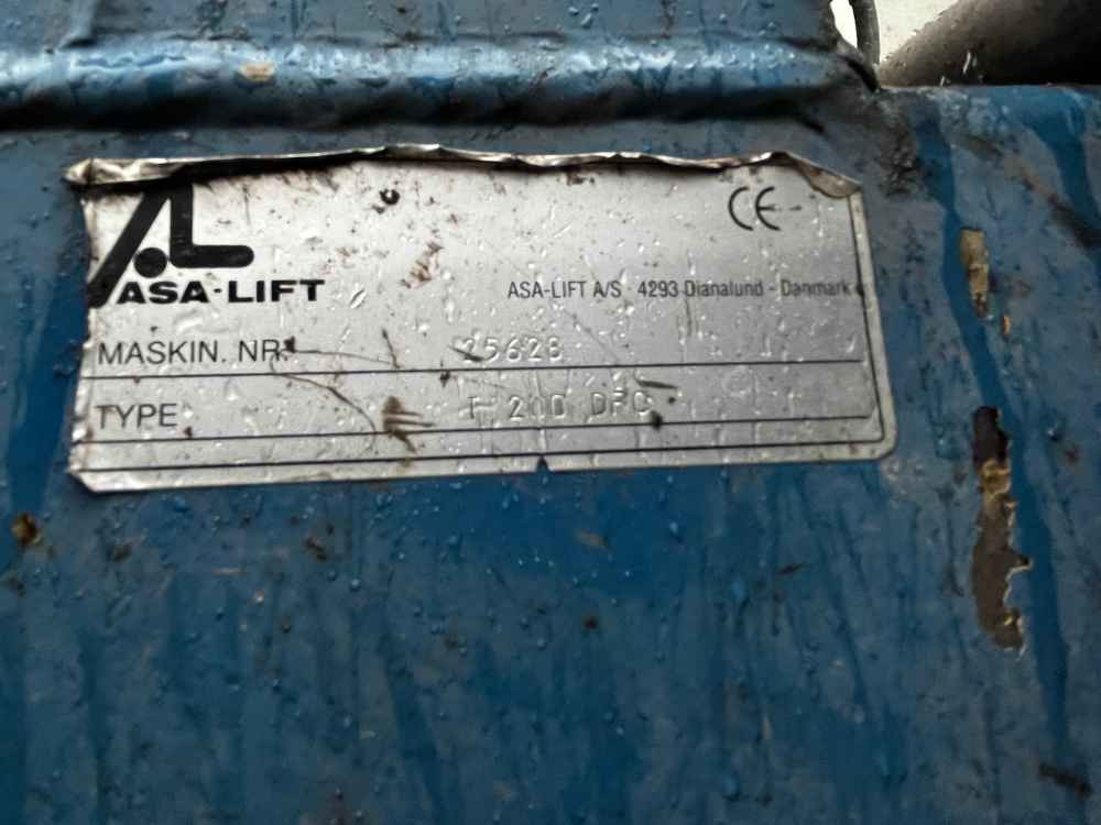 ASA-Lift T-200-DFC - Koristusmasina lisad: pilt 2 ASA-Lift T-200-DFC - Koristusmasina lisad: pilt 2