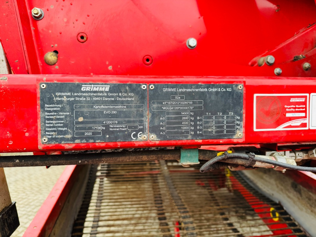 Grimme EVO 290 AirSep - Kartulivõtumasin: pilt 2 Grimme EVO 290 AirSep - Kartulivõtumasin: pilt 2