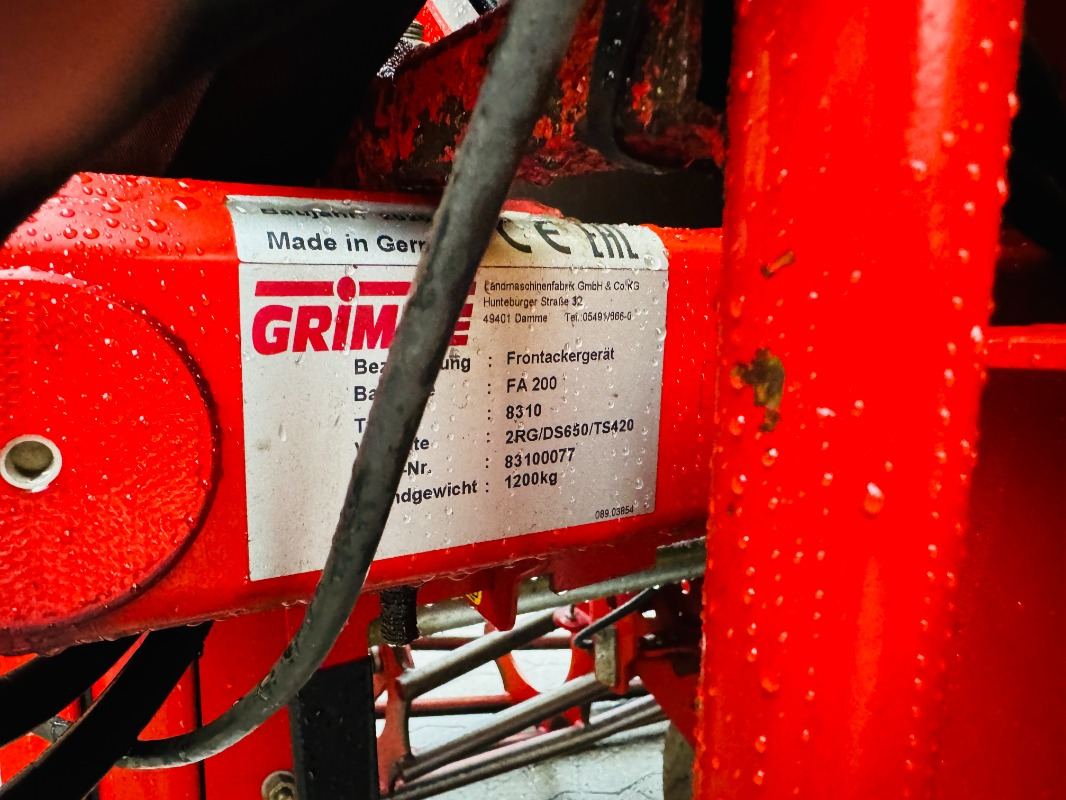 Grimme FA-200 TS-420 - Saagikoristusmasin: pilt 2 Grimme FA-200 TS-420 - Saagikoristusmasin: pilt 2