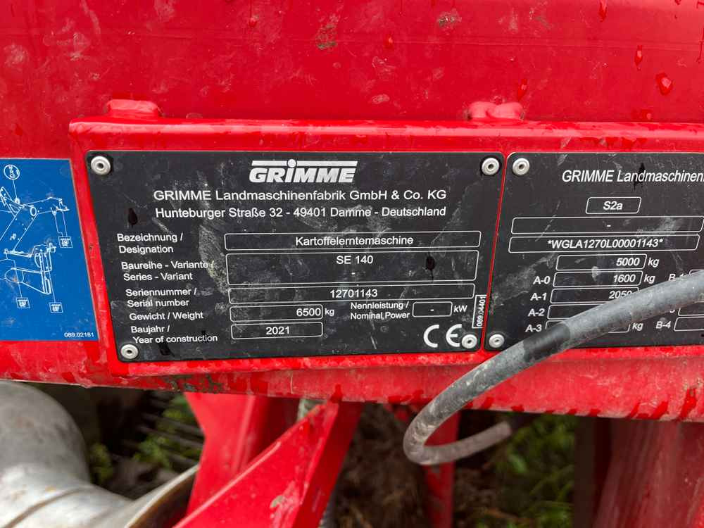 Grimme SE-140-UB - Saagikoristusmasin: pilt 2 Grimme SE-140-UB - Saagikoristusmasin: pilt 2