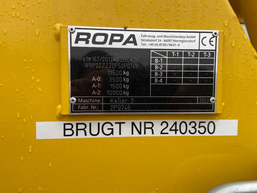 ROPA Keiler II WD Silver Edition - Saagikoristusmasin: pilt 2 ROPA Keiler II WD Silver Edition - Saagikoristusmasin: pilt 2