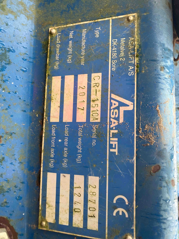 ASA-Lift CR-1510A - Viinamarjavõtumasin: pilt 3 ASA-Lift CR-1510A - Viinamarjavõtumasin: pilt 3