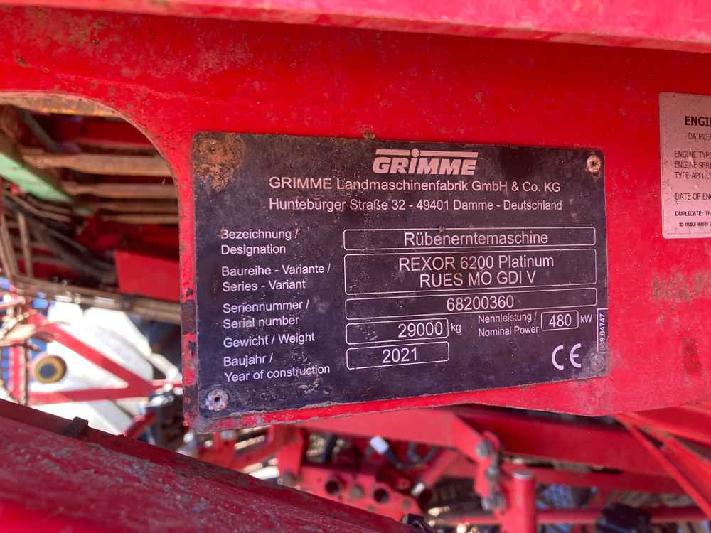 Grimme Grimme Rexor 620 Self-Propelled Sugarbeet Harvester - Maaharimisseadmed: pilt 2 Grimme Grimme Rexor 620 Self-Propelled Sugarbeet Harvester - Maaharimisseadmed: pilt 2