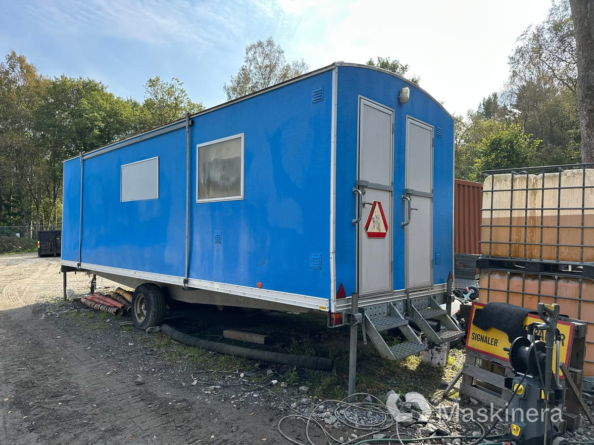 Arbetsvagn Norrlandsvagnen OMF6-30 - Ehitusmahuti, Haagis: pilt 5 Arbetsvagn Norrlandsvagnen OMF6-30 - Ehitusmahuti, Haagis: pilt 5