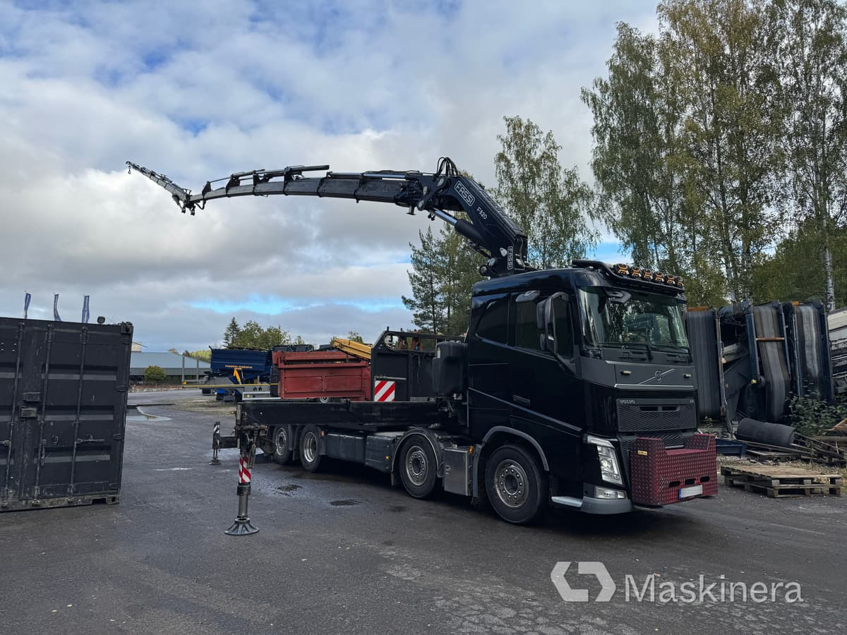 Bodbil Volvo FH 82F med Fassi F820 kran & jib - Madelveok/ Platvormveok, Kraanaga veoauto: pilt 3 Bodbil Volvo FH 82F med Fassi F820 kran & jib - Madelveok/ Platvormveok, Kraanaga veoauto: pilt 3