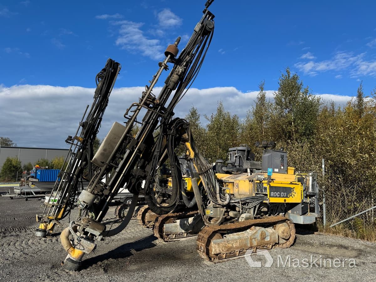 Borrvagn Atlas Copco ROC D3-01RRC - Puurimisplatvorm: pilt 1 Borrvagn Atlas Copco ROC D3-01RRC - Puurimisplatvorm: pilt 1