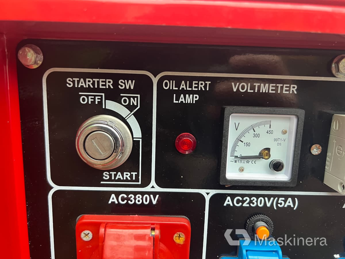 Elverk Erdmann ER10000 - Generaatorikomplekt: pilt 4 Elverk Erdmann ER10000 - Generaatorikomplekt: pilt 4