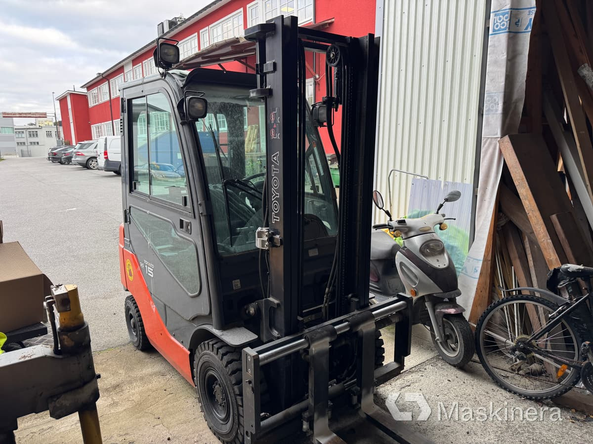 Gaffeltruck Toyota 8FDF15 - Diiseltõstuk: pilt 3 Gaffeltruck Toyota 8FDF15 - Diiseltõstuk: pilt 3