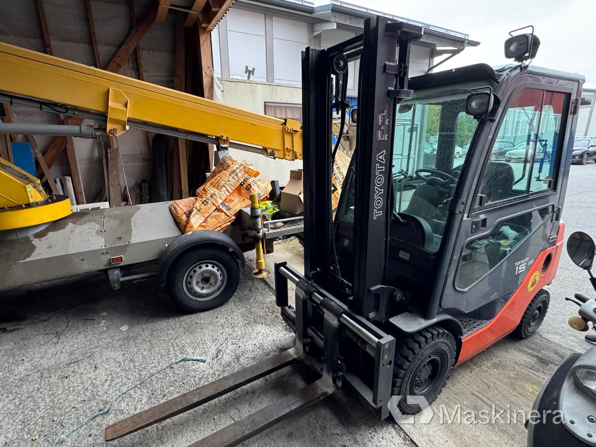 Gaffeltruck Toyota 8FDF15 - Diiseltõstuk: pilt 1 Gaffeltruck Toyota 8FDF15 - Diiseltõstuk: pilt 1