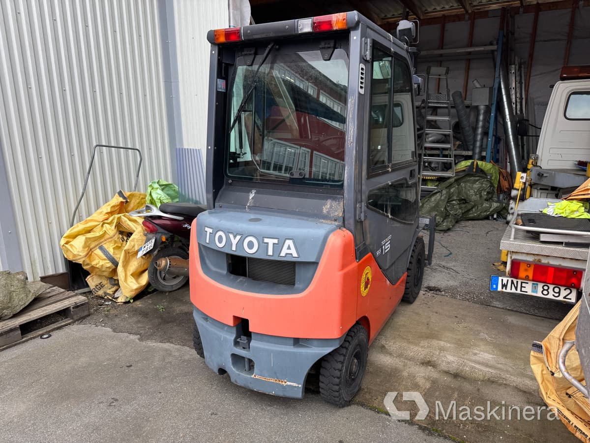 Gaffeltruck Toyota 8FDF15 - Diiseltõstuk: pilt 5 Gaffeltruck Toyota 8FDF15 - Diiseltõstuk: pilt 5