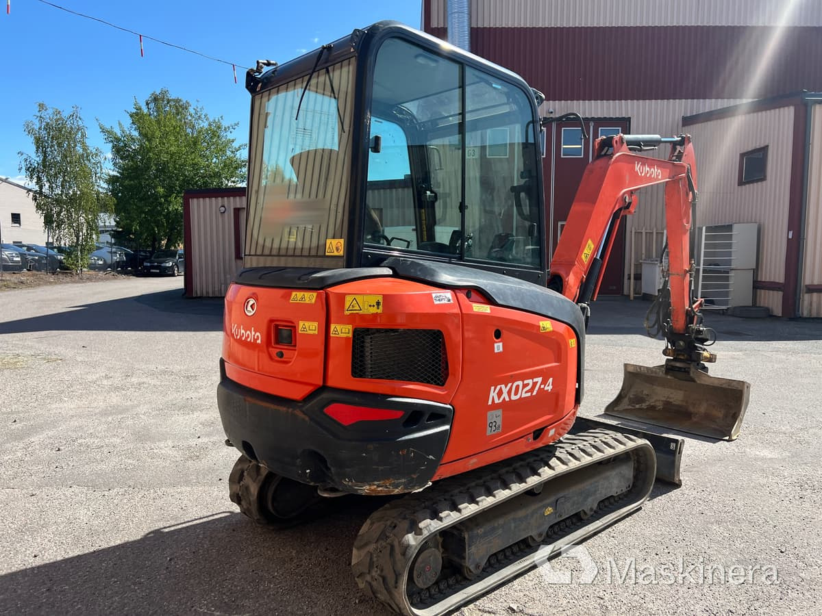 Grävmaskin Kubota KX027-4 - Lintekskavaator: pilt 5 Grävmaskin Kubota KX027-4 - Lintekskavaator: pilt 5