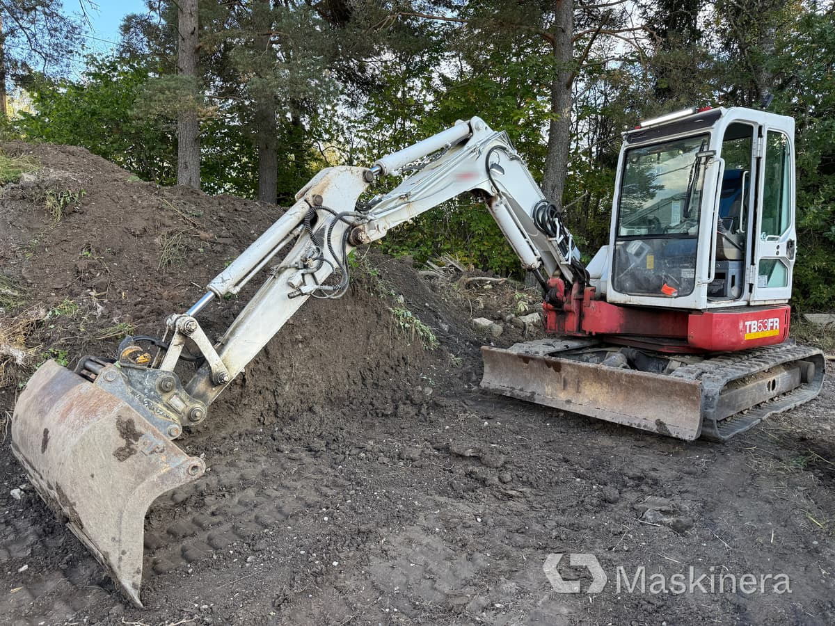 Grävmaskin Takeuchi Take-Job TB53FR ink redskap - Lintekskavaator: pilt 1 Grävmaskin Takeuchi Take-Job TB53FR ink redskap - Lintekskavaator: pilt 1