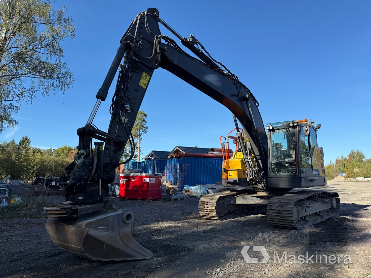 Lintekskavaator Grävmaskin Volvo ECR235EL: pilt 11