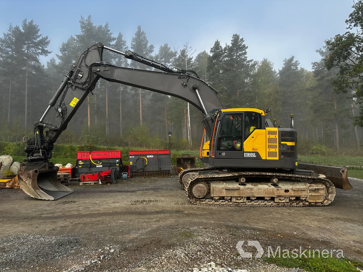 Grävmaskin Volvo ECR355EL GPS & tillbehör - Lintekskavaator: pilt 2 Grävmaskin Volvo ECR355EL GPS & tillbehör - Lintekskavaator: pilt 2