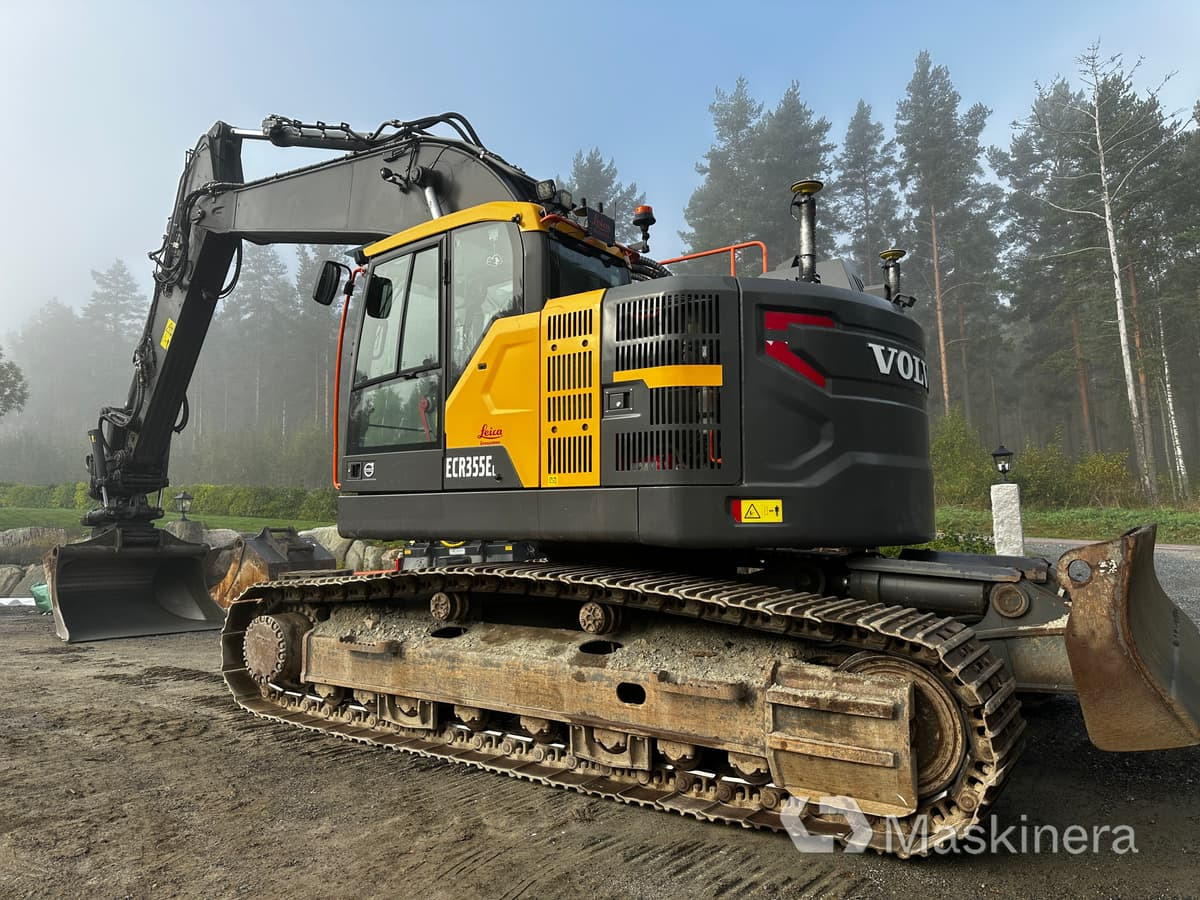 Grävmaskin Volvo ECR355EL GPS & tillbehör - Lintekskavaator: pilt 3 Grävmaskin Volvo ECR355EL GPS & tillbehör - Lintekskavaator: pilt 3