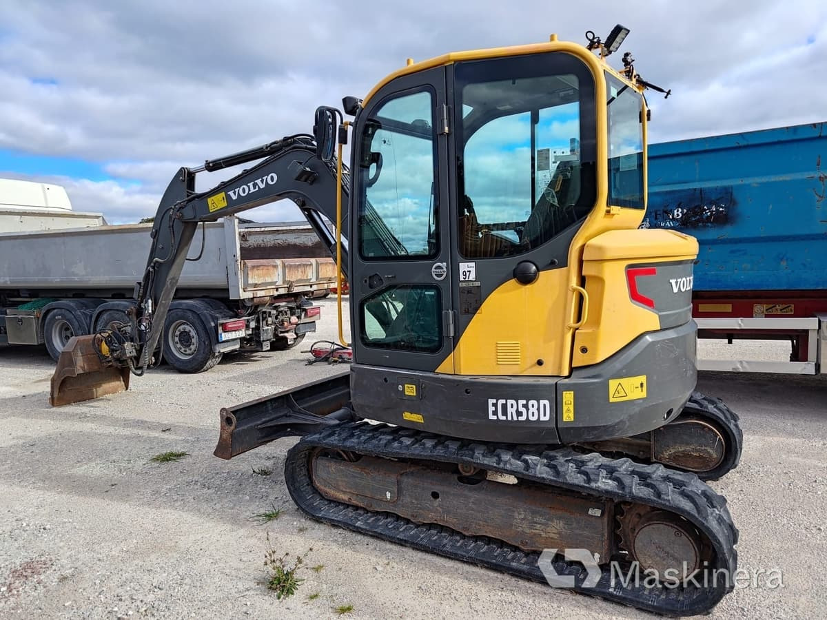 Grävmaskin Volvo ECR58D - Lintekskavaator: pilt 2 Grävmaskin Volvo ECR58D - Lintekskavaator: pilt 2