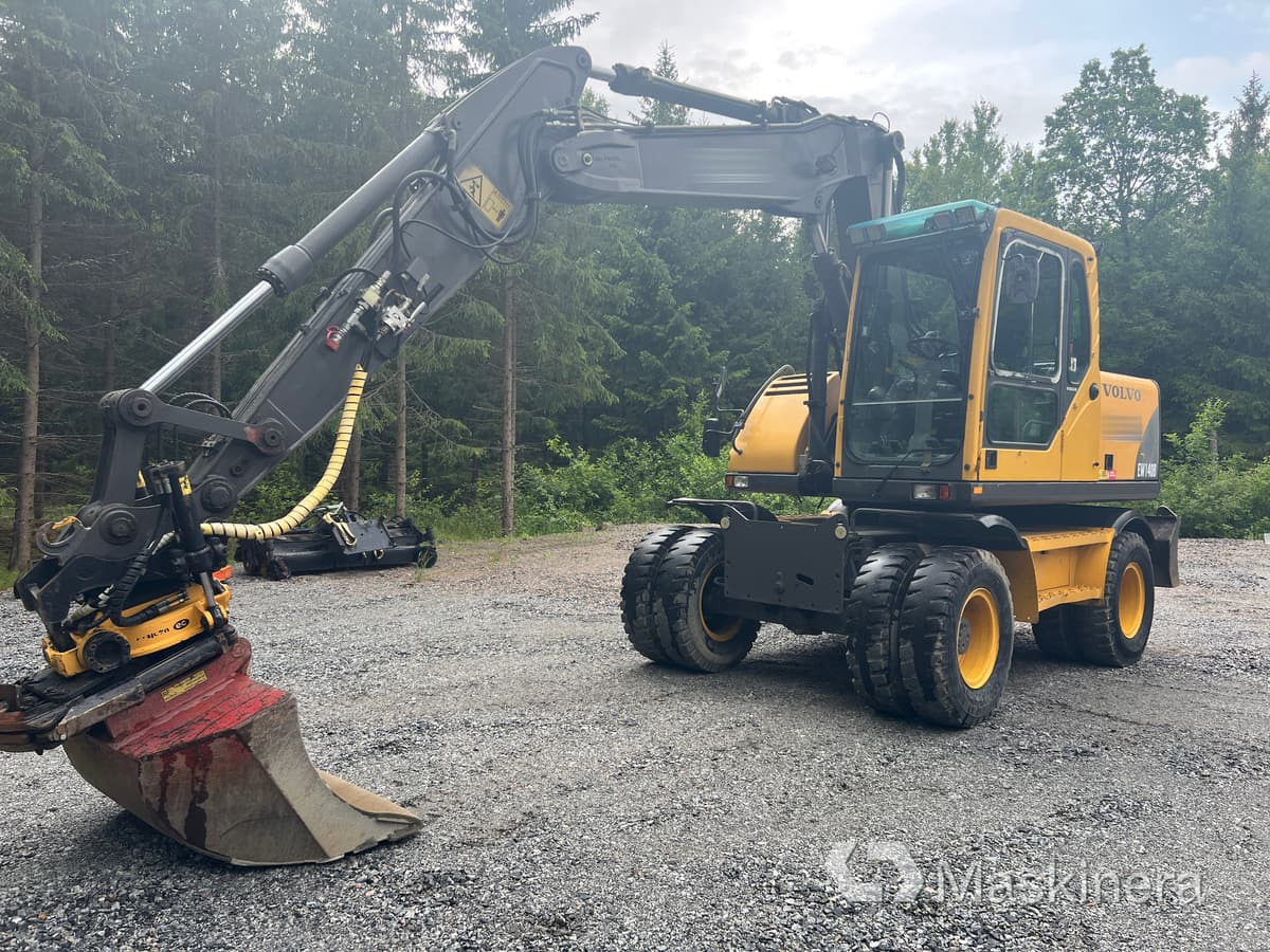 Hjulgrävare Volvo EW140B - Lintekskavaator: pilt 1 Hjulgrävare Volvo EW140B - Lintekskavaator: pilt 1