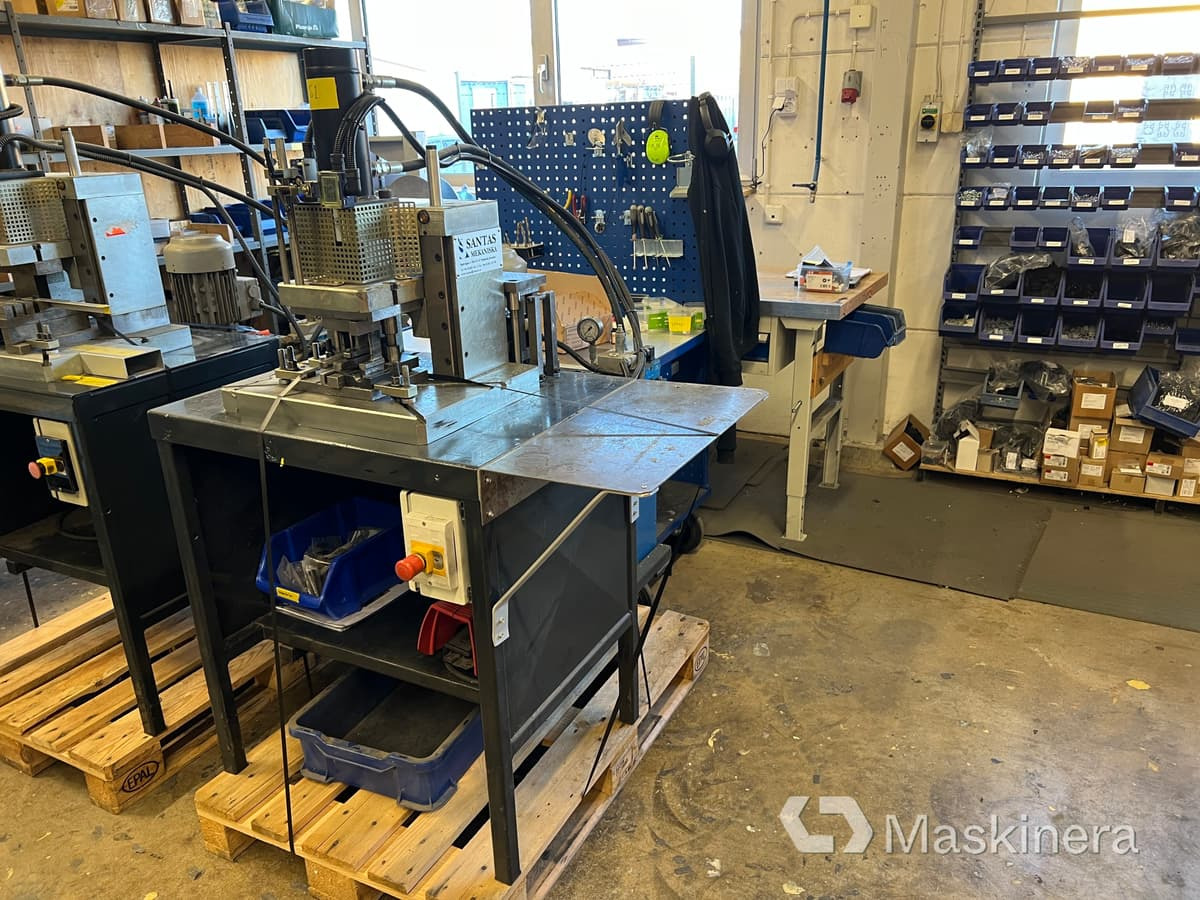 Hydraulisk press Santas Mekaniska DS88 - Painutuspink: pilt 2 Hydraulisk press Santas Mekaniska DS88 - Painutuspink: pilt 2