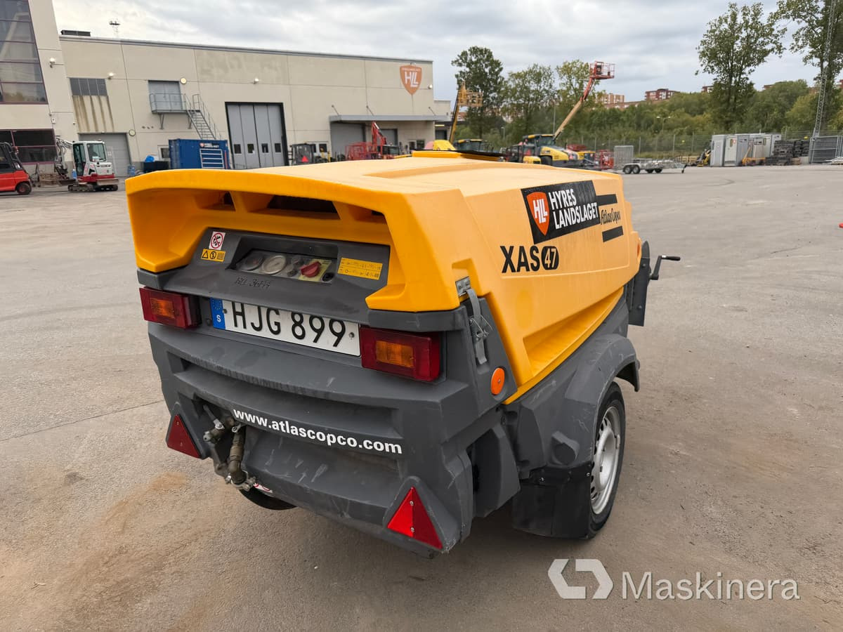 Kompressor Atlas Copco XAS47 - Õhukompressor: pilt 5 Kompressor Atlas Copco XAS47 - Õhukompressor: pilt 5