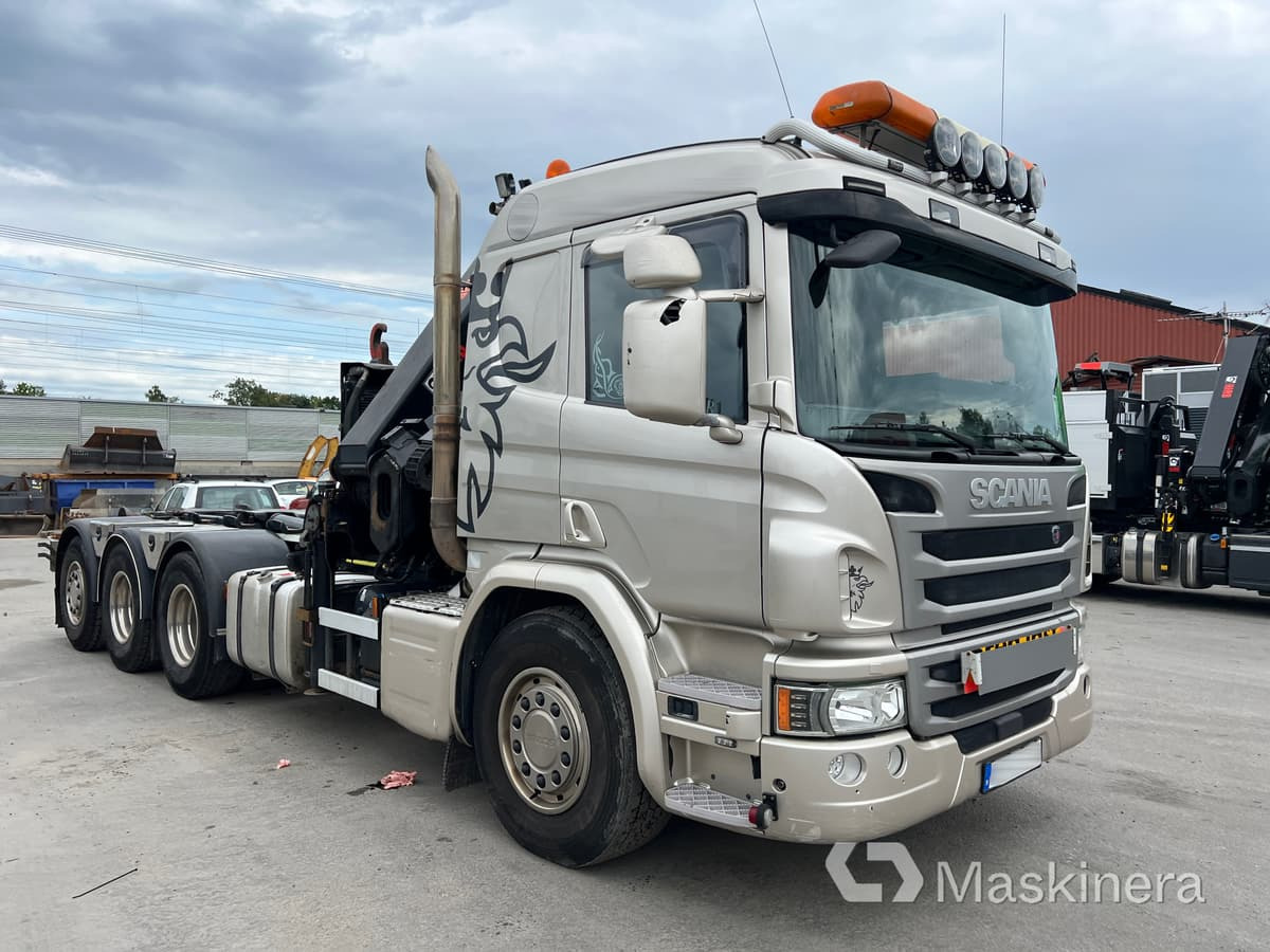 Kranväxlare Scania P410 8x4 - Konkstõstukiga veoauto, Kraanaga veoauto: pilt 3 Kranväxlare Scania P410 8x4 - Konkstõstukiga veoauto, Kraanaga veoauto: pilt 3