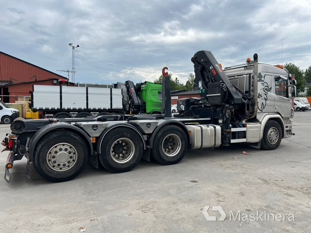 Kranväxlare Scania P410 8x4 - Konkstõstukiga veoauto, Kraanaga veoauto: pilt 5 Kranväxlare Scania P410 8x4 - Konkstõstukiga veoauto, Kraanaga veoauto: pilt 5