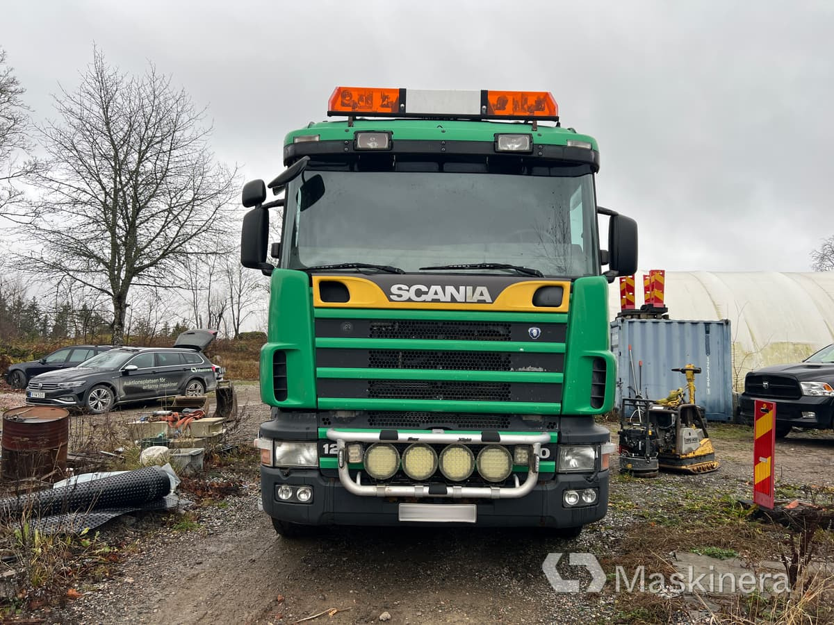 Lastväxlare Scania R124GB8X4 - Konkstõstukiga veoauto: pilt 2 Lastväxlare Scania R124GB8X4 - Konkstõstukiga veoauto: pilt 2