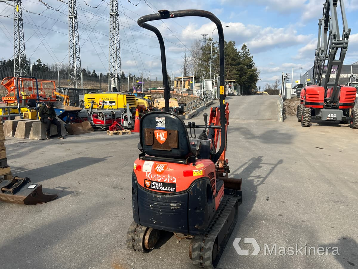 Minigrävare Kubota K008-3 - Lintekskavaator: pilt 5 Minigrävare Kubota K008-3 - Lintekskavaator: pilt 5
