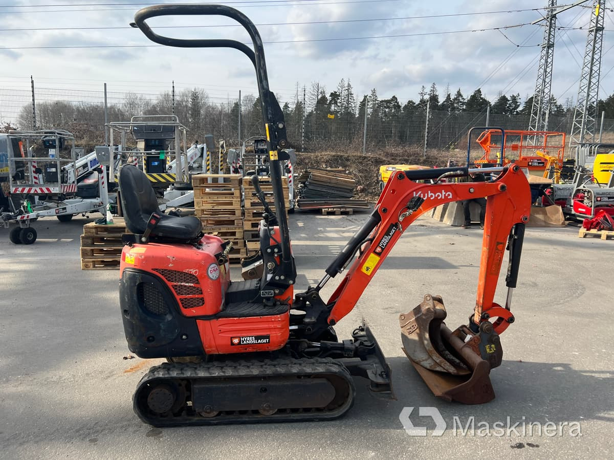 Minigrävare Kubota K008-3 - Lintekskavaator: pilt 4 Minigrävare Kubota K008-3 - Lintekskavaator: pilt 4