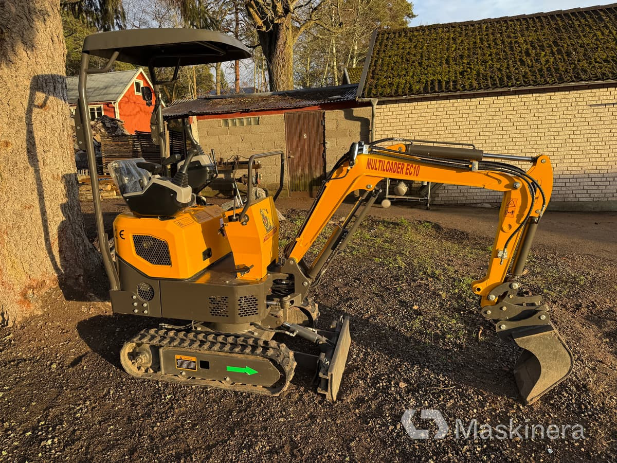 Minigrävare Multiloader EC10 - Lintekskavaator: pilt 4 Minigrävare Multiloader EC10 - Lintekskavaator: pilt 4