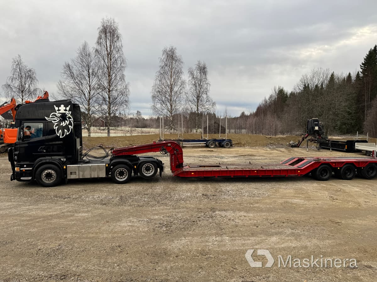 Scania R 620, Hafo H35 Plsbo Lastbil Scania R 620 med maskintrailer - Muu seadmestik: pilt 2 Scania R 620, Hafo H35 Plsbo Lastbil Scania R 620 med maskintrailer - Muu seadmestik: pilt 2