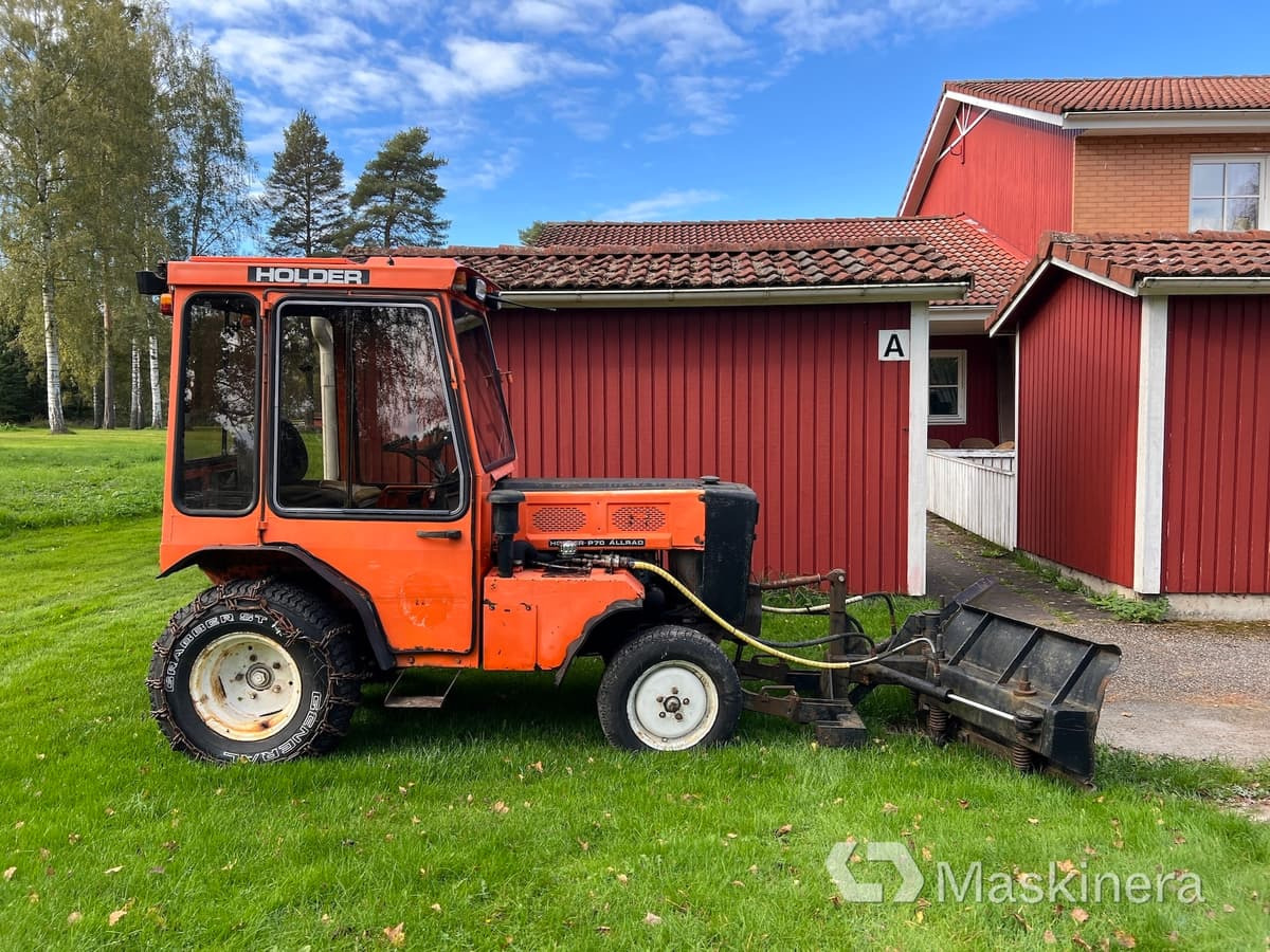 Redskapsbärare Holder P70-460 2wd - Munitsipaaltraktor: pilt 4 Redskapsbärare Holder P70-460 2wd - Munitsipaaltraktor: pilt 4