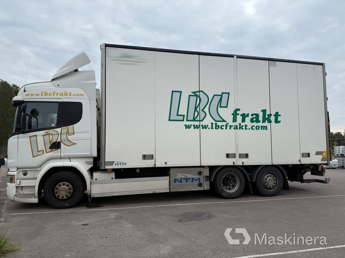 Skåpbil Scania R520 - Kasti veoauto: pilt 1 Skåpbil Scania R520 - Kasti veoauto: pilt 1