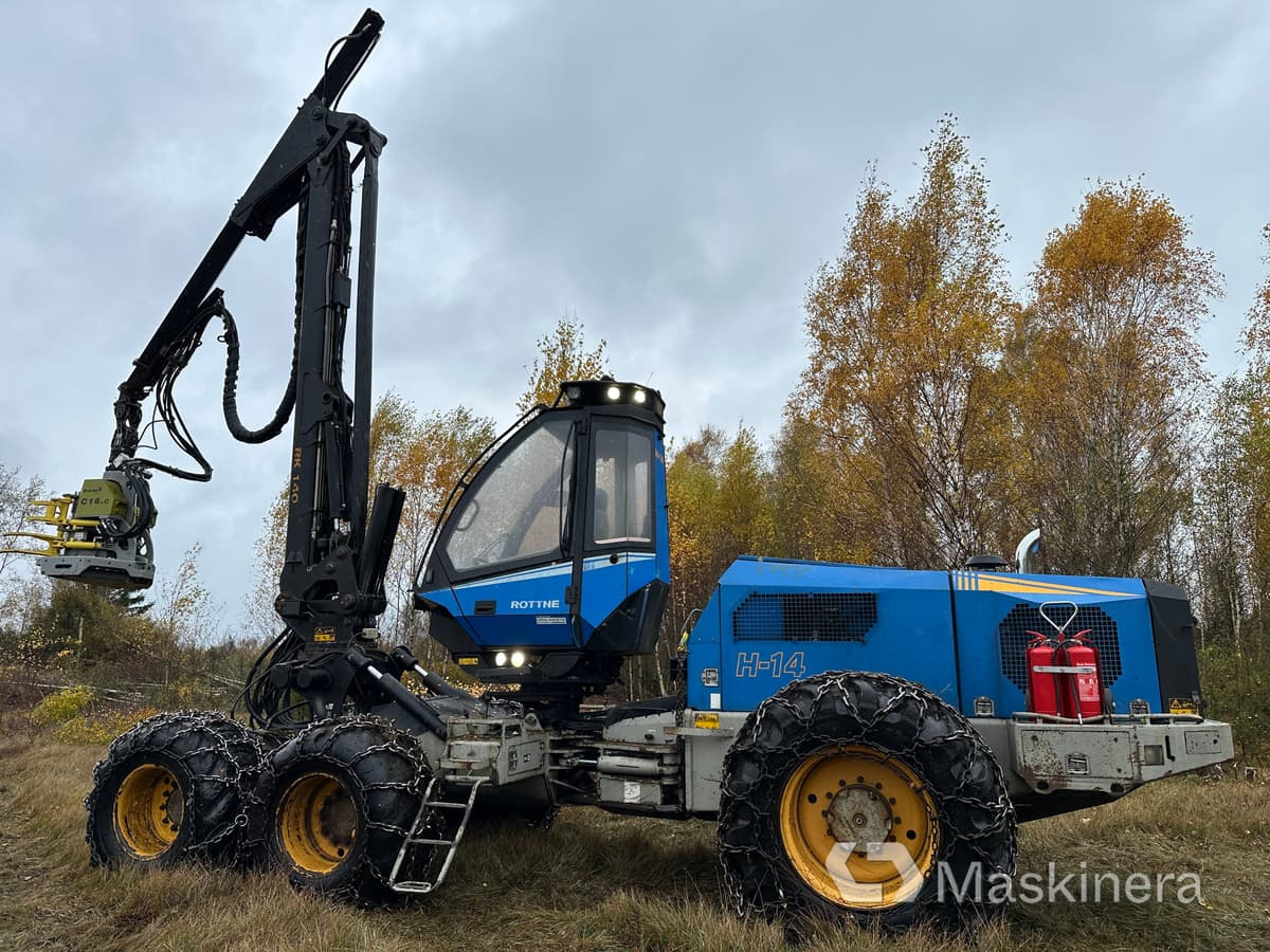Skördare Rottne H14 - Metsakoristaja: pilt 2 Skördare Rottne H14 - Metsakoristaja: pilt 2
