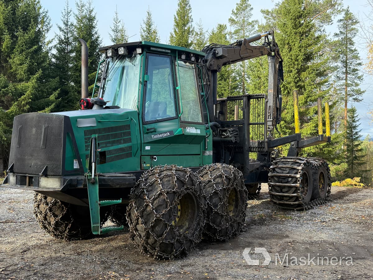 Skotare Timberjack 1410D - Forwarder: pilt 1 Skotare Timberjack 1410D - Forwarder: pilt 1