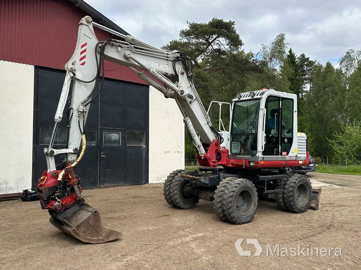 Takeuchi Take-Job TB 175W Hjulgrävare Take-Job TB 175W - Lintekskavaator: pilt 1 Takeuchi Take-Job TB 175W Hjulgrävare Take-Job TB 175W - Lintekskavaator: pilt 1