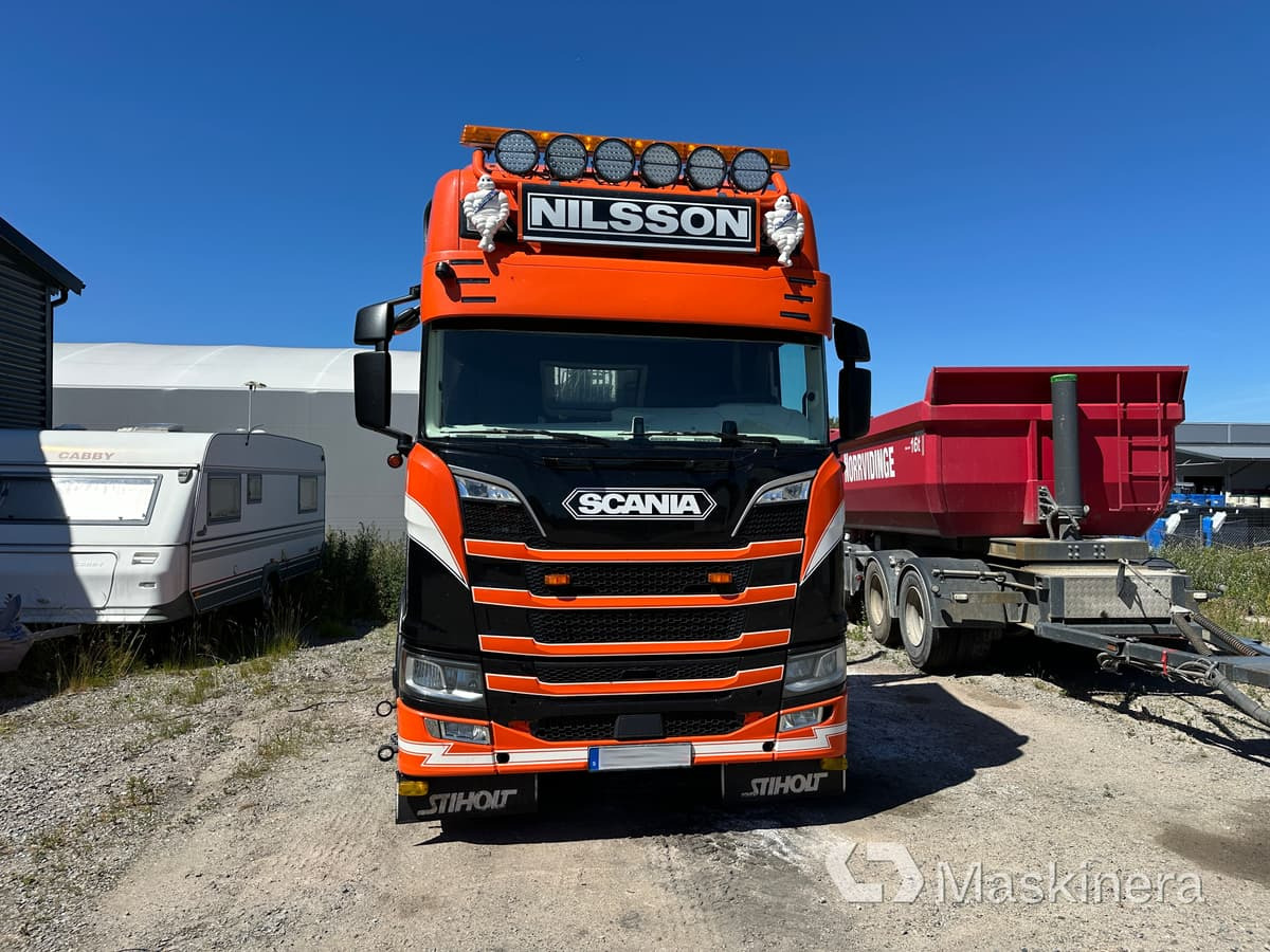 Timmerbil Scania R650B 6X4 NB + Släp - Metsaveok: pilt 2 Timmerbil Scania R650B 6X4 NB + Släp - Metsaveok: pilt 2