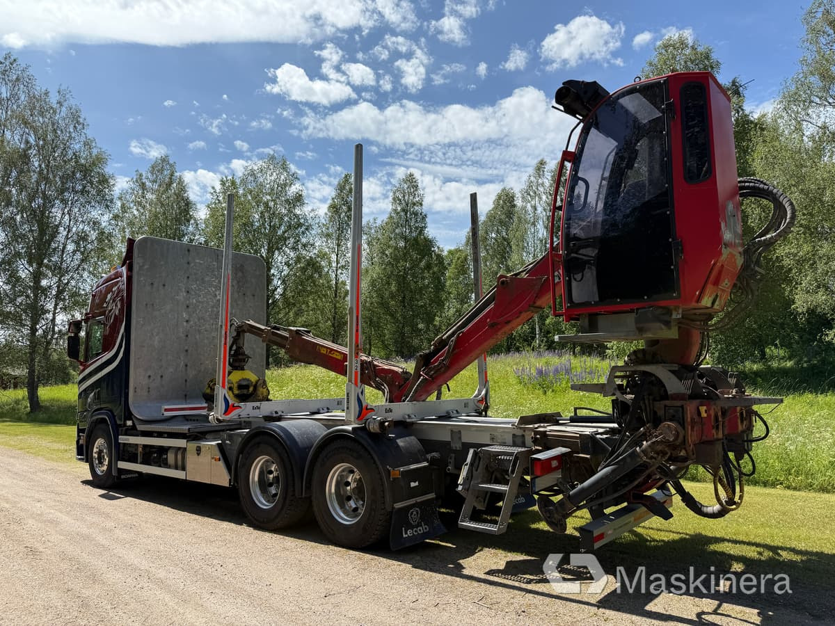 Timmerbil Scania R650B 6x4 NB med kran - Metsaveok: pilt 4 Timmerbil Scania R650B 6x4 NB med kran - Metsaveok: pilt 4