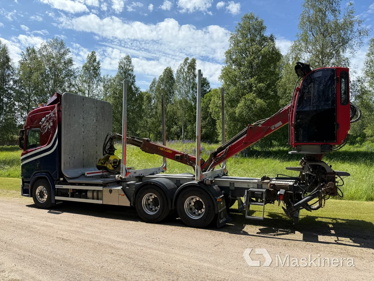 Timmerbil Scania R650B 6x4 NB med kran - Metsaveok: pilt 3 Timmerbil Scania R650B 6x4 NB med kran - Metsaveok: pilt 3