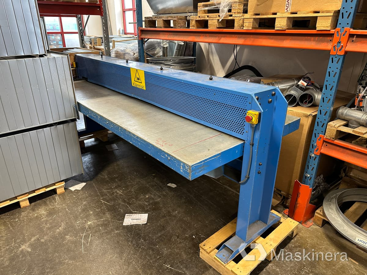 Plåtförstyvningsmaskin Spiro TPM 2500 - Tööstusmasin: pilt 1 Plåtförstyvningsmaskin Spiro TPM 2500 - Tööstusmasin: pilt 1