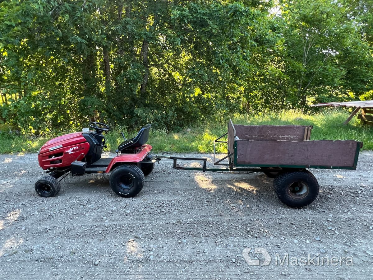 Traktor Trädgårdstraktor MTD B/115 med tippvagn: pilt 8